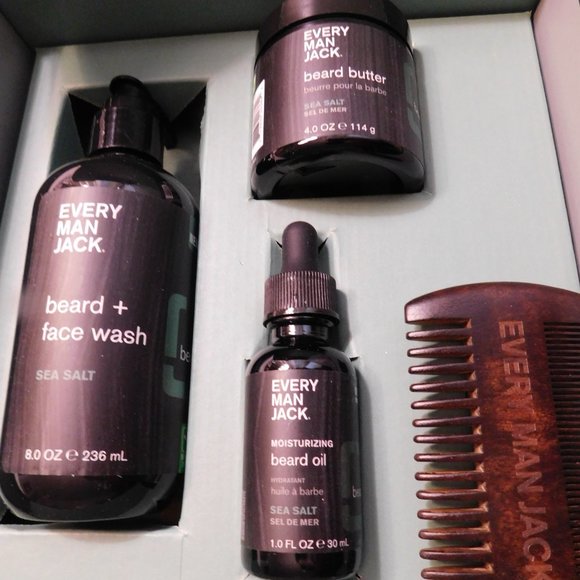 Every Man Jack Beard Kit Sea Salt - Picture 5 of 5
